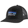 Patagonia P-6 Logo Trucker hat, Black