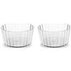 WD LifeStyle Set 2 Coppette in Acrilico 490 Ml Trasparente