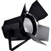 Wisdom Faro teatrale PC Led COB 200W DMX 3200 - 6000K con alette Wisdom