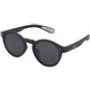 Crullé Kids Tropical C01 | Occhiali per Bambini | Prova Online | Unisex | Plastica | Tondi | Nero | Adrialenti
