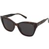 Crullé Chillax C2 | Occhiali da Sole Graduati o Non Graduati | Prova Online | Plastica | Cat Eye, Ovali / Ellittici | Marrone, Havana | Adrialenti