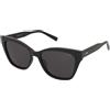 Crullé Chillax C1 | Occhiali da Sole Graduati o Non Graduati | Prova Online | Plastica | Cat Eye, Ovali / Ellittici | Nero | Adrialenti