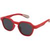 Crullé Kids Star C03 | Occhiali per Bambini | Prova Online | Unisex | Plastica | Tondi | Rosso | Adrialenti