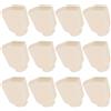 SG Store 12 Pezzi Di Bottoni Per Accordatori Bianchi 22,2x17,8x2,7 Mm Per Chitarra