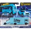 Hot Wheels - Nissan Skyline 2000GT-R LBWK & Fleet Flyer - Team Transport - HRV45 - Premium Set da 2 pezzi - Metal/Metal - Real Riders - Lyberty Walk - Mattel 2024 - 1:64