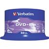 Verbatim DVD+R 16x Speed, confezione da 50