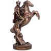 Nemesis Now Statua di dio in bronzo con mitologia norrena, altezza 8,5 cm, realizzata in resina di alta qualità, sapientemente dipinta a mano, scelta della valchiria degli uccisi