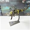 Modellino di elicottero d'attacco UH-60 in scala 1:72 con supporto