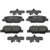 FERODO Kit pastiglie freni Posteriore con segnalatore acustico usura senza accessori FDB4739 Compatibilità con CITROËN C4 AIRCROSS, MITSUBISHI ASX GAW, PEUGEOT 4008 SUV, MAZDA 6 Sedan GJ, GL