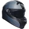 Agv Casco Moto Modulare Agv TOURMODULAR TEXTOUR Opaco Nero Grigi