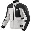 Rev'it Giubbotto Moto Rev'it Convergent H2O Argento Nero