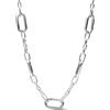 Pandora ME 393861C00-45 - Collana a cinque maglie in argento Sterling, compatibile con ciondolo Me, dimensioni: 45 cm, 45 cm, Argento sterling, Nessuna pietra preziosa