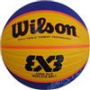 Wilson FIBA 3X3 Paris 2024 Replica Ball WZ3015001XB, palla da basket, unisex, giallo, 6 EU