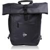 DUNLOP 4 in 1 Zaino bici impermeabile 25L con portabottiglie Nero Nero 25L Minimalista