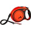 FLEXI Xtreme L Tape 8m orange guinzaglio automatico