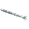 Prime-Line 9056410 Bullone a Testa Esagonale, 3/8 x 4, in Acciaio zincato, Confezione da 50
