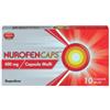 NUROFEN Rimedio Per Mal Di Testa Nurofencaps 10 Capsule Molli 400 Mg