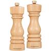 Cole & Mason London Macina Sale e Pepe in Legno di Faggio 18cm | Macinatura Regolabile, Macinapepe Macinasale Pacco Regal, Macina Spezie Ideale per Cucina, Garanzia a Vita sul Meccanismo