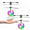 XUBX 2 Pezzi Palla Volante Mini Drone con Luci LED Colorate, Sensore Infrarosso Telecomandato - Giocattoli Aerei Induzione per Bambini