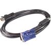 APC AP5253 cavo per tastiera, video e mouse Nero 1,83 m