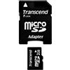 Transcend - Scheda di memoria flash (adattatore SD incluso) - 2 GB - microSD
