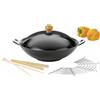 kela Wok-SetAsia 5tlg. schwarz