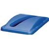 Rubbermaid - Coperchio Slim Jim carta ventilata blu | 1 pezzo