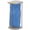 Hailo 0912-110 Supporto per bidoni ProfiLine XXXL - 120 L, grigio, struttura in alluminio con coperchio incernierato