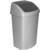 Curver Cestino Curver 50L per rifiuti da cucina grigio