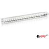 equip - Patch Panel - CAT 6a - Hellgrau - 24 Ports