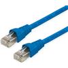 TELEGÄRTNER 100009126 Cavo patch Telegärtner, Cat. 6A (bassa resistenza), S/FTP, 15,0 m, blu