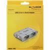 DELOCK DeLOCK 4 Port USB 2.0 Serial Hub Silver