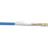 InLine Cavo patch InLine® Cat.5e, blu, SF/UTP, AWG26, PVC, 100m