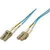 ROLINE Cavo in fibra ottica 50/125µm OM3, LC/LC, turchese, 0,5 m