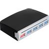 DELOCK USB-HUB a 4 porte USB3.0, nero, con NT, interno/esterno