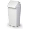 Durable Cestino per rifiuti con coperchio DURABIN FLIP 40 - bianco