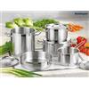 Bartscher Kochtopf-Set 380-822 Edelstahl 9tlg.