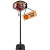 HUDORA Stand per la pallacanestro Chicago (arancione/bianco)