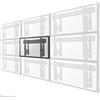 Neomounts by Newstar Neomounts LED-VW1000BLACK Supporto a parete per videowall 40-75" - estraibile - max 50 kg