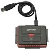 Manhattan 179195 Manhattan Konverter USB 2.0 -> SATA/IDE Adapter schwarz retail