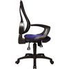 Topstar® OP200G26 Bandscheiben-Drehstuhl Open Point® SY ohne Armlehnen blau