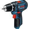 Bosch Trapano avvitatore a batteria Bosch GSR 12V-15, versione singola, in confezione