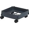 GRAF carrello per contenitore multiuso 90 litri grigio scuro ruote morbide - per pavimenti duri