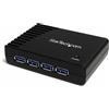 StarTech.com Hub USB 3.0 SuperSpeed a 4 porte - Schwarz - Hub - 4 x USB 3.0 SuperSpeed - Desktop