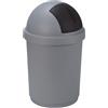 Curver Cestino Roll-Top, 50 L argento / antracite
