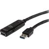 StarTech.com Cavo di prolunga USB 3.0 attivo da 5 m - Maschio/Femmina - Prolunga cavo USB 3.0 SuperSpeed - Cavo di prolunga USB - USB Tipo A (M)