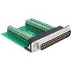 DELOCK Adattatore Morsettiera 39 pin -> D-Sub37 maschio