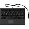 KEYSONIC KeySonic ACK-540U+ (DE) tastiera Office USB QWERTZ Nero