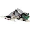StarTech.com Scheda combo seriale/parallela PCI Express nativa 2S1P con 16550 UART