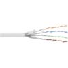 InLine® Matassa Cavo Cat.6, S/FTP(PiMF), AWG27, PVC, CU, bianco, 100m